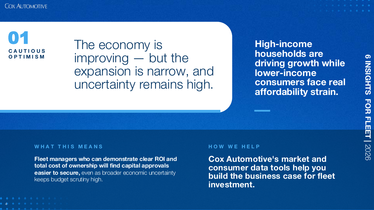 The economy is improving but the expansion is narrow and uncertainty remains high